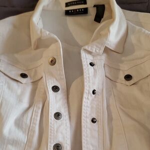 White Button-Up Jacket